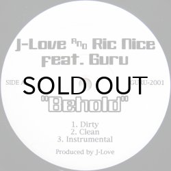 画像1: J-LOVE & RIC NICE feat. GURU / BEHOLD