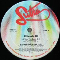 ULTIMATE III / I WANT YOU BACK