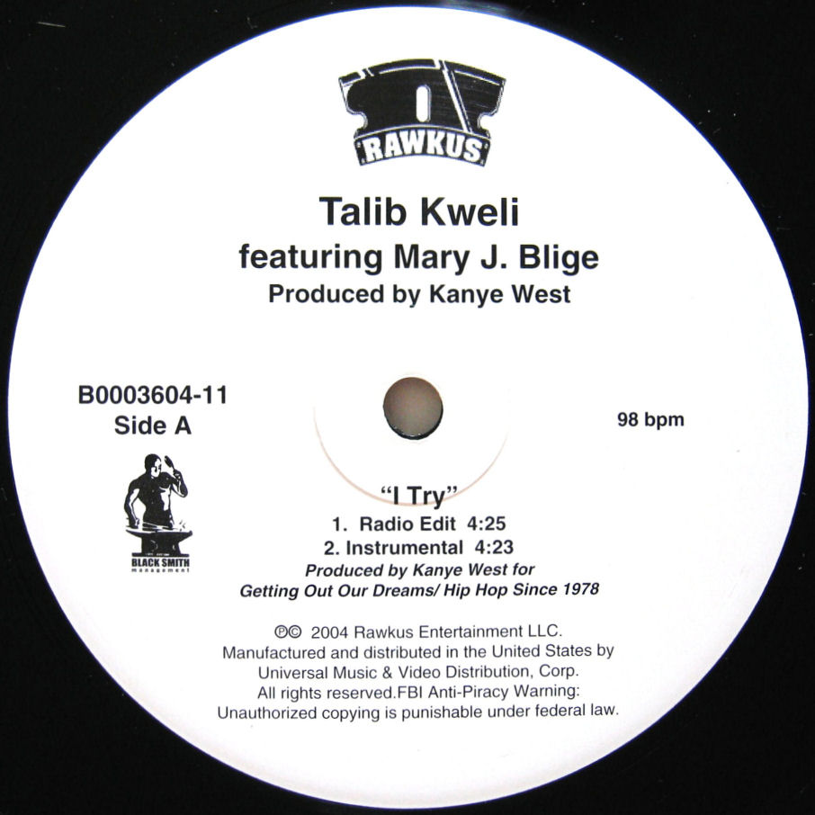 TALIB KWELI feat. MARY J. BLIGE / I TRY