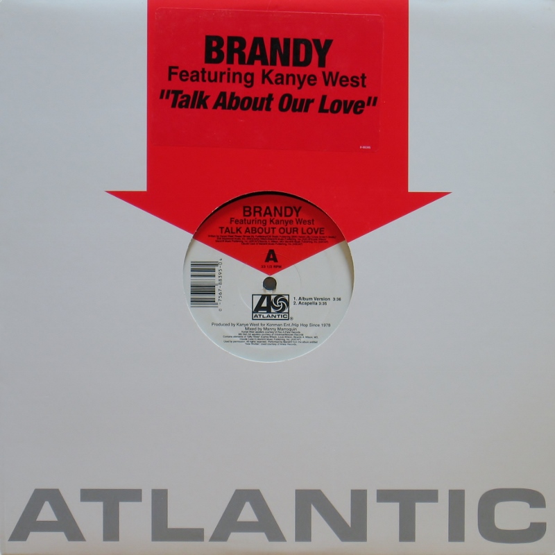 Brandy featuring Kanye West Talk About Our Love twothree,records