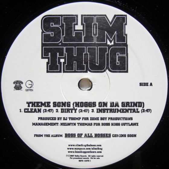 Slim Thug – Theme Song (Hoggs On Da Grind)