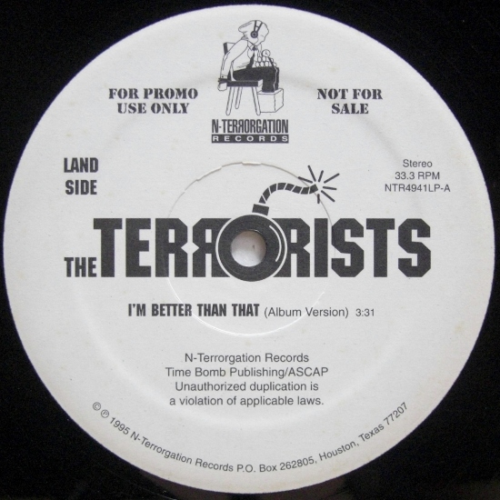 The Terrorists – I'm Better Than That