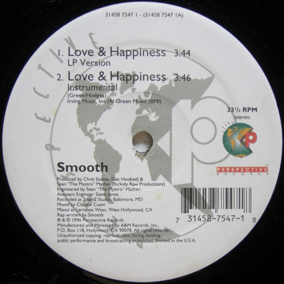 Smooth - Love & Happiness