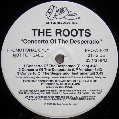 The Roots – Concerto Of The Desperado