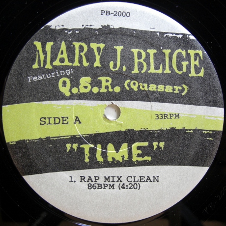 Mary J. Blige featuring Q.S.R. (Quasar) - Time 