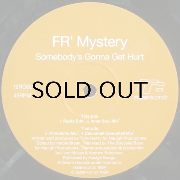 画像1: FR' MYSTERY / SOMEBODY'S GONNA GET HURT