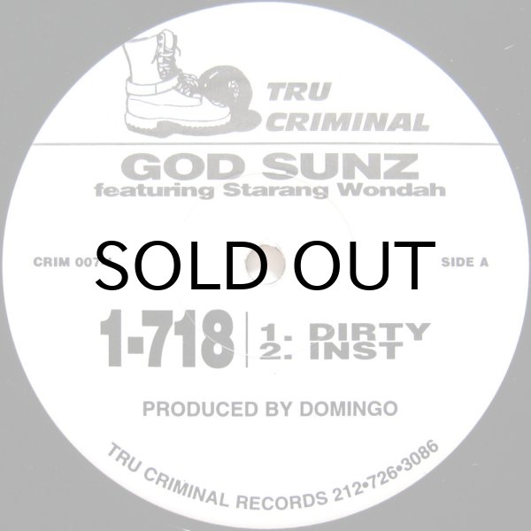 画像1: GOD SUNZ feat. STARANG WONDAH / 1-718