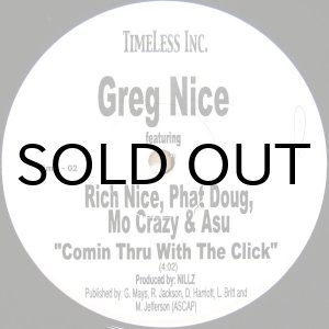 画像: GREG NICE / COMIN THRU WITH THE CLICK