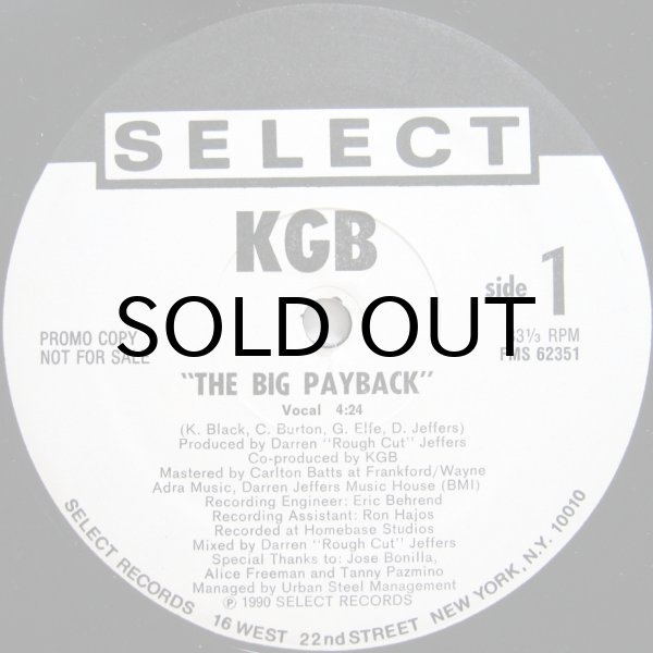 画像1: KGB / THE BIG PAYBACK