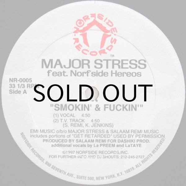 画像1: MAJOR STRESS / SMOKIN' & FUCKIN'