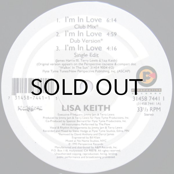 画像1: LISA KEITH / I'M IN LOVE