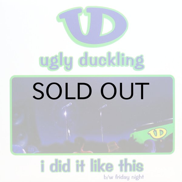 画像1: UGLY DUCKLING / I DID IT LIKE THIS