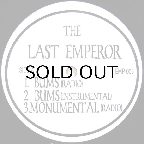 画像1: THE LAST EMPEROR / BUMS