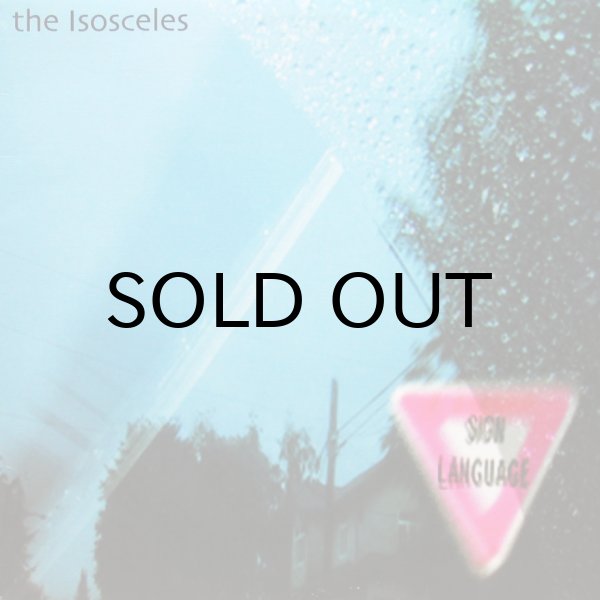 画像1: THE ISOSCELES / SIGN LANGUAGE