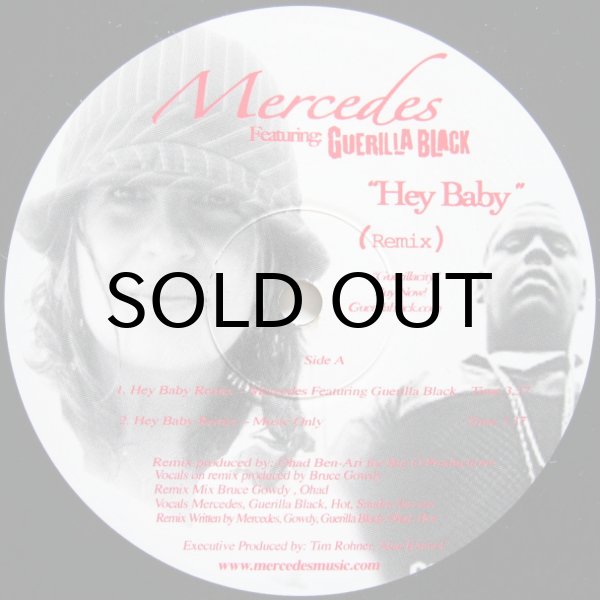 画像1: MERCEDES / HEY BABY（REMIX）