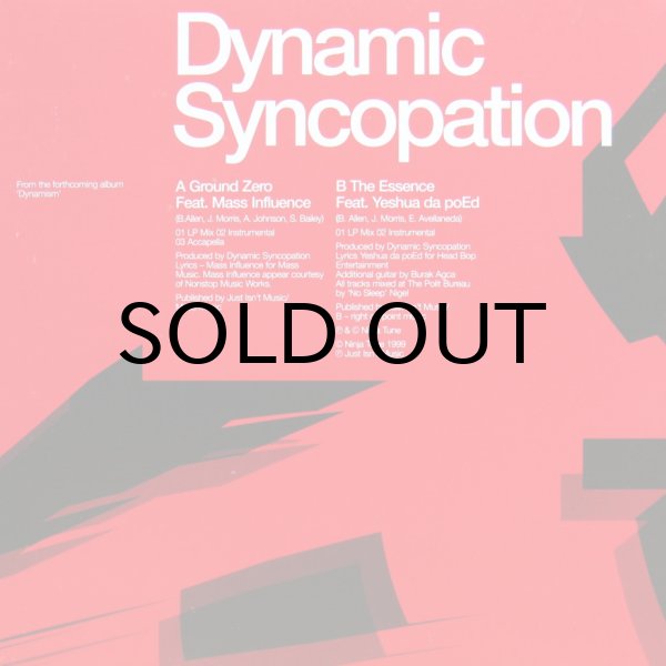 画像1: DYNAMIC SYNCOPATION / GROUND ZERO