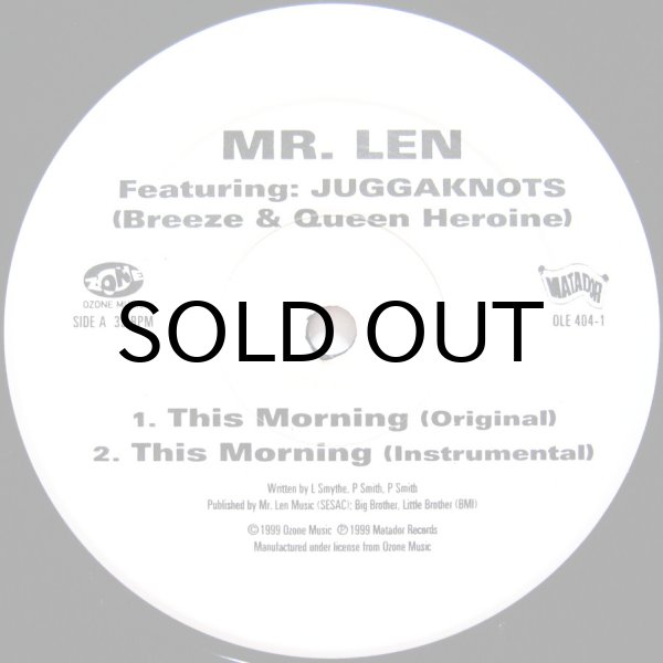 画像1: MR. LEN / THIS MORNING