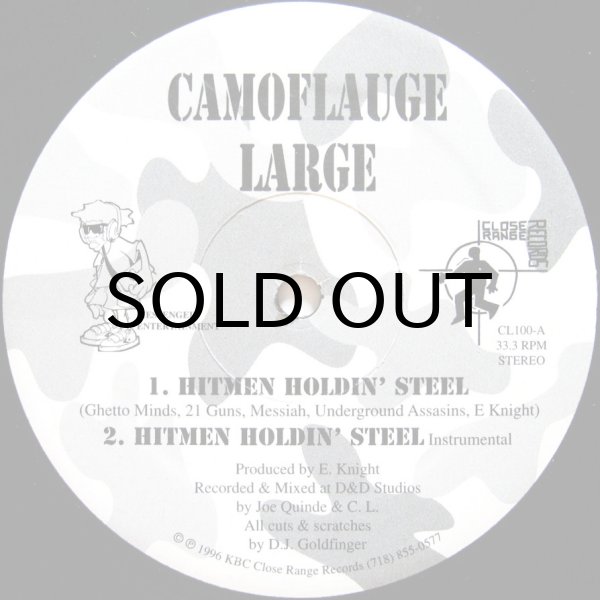 画像1: CAMOFLAUGE LARGE / HITMEN HOLDIN' STEEL