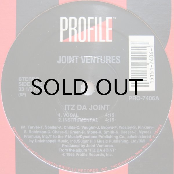 画像1: JOINT VENTURES / ITZ DA JOINT