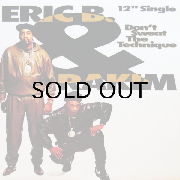 画像1: ERIC B. & RAKIM / DON'T SWEAT THE TECHNIQUE