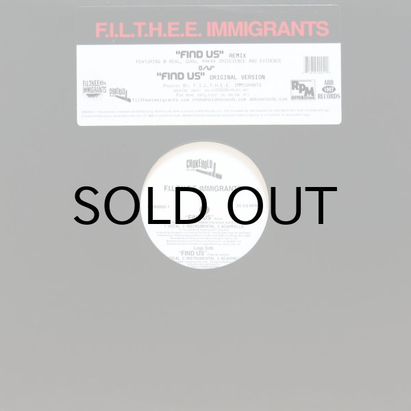 画像1: F.I.L.T.H.E.E. IMMIGRANTS / FIND US