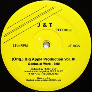 画像: BIG APPLE PRODUCTION VOL. III