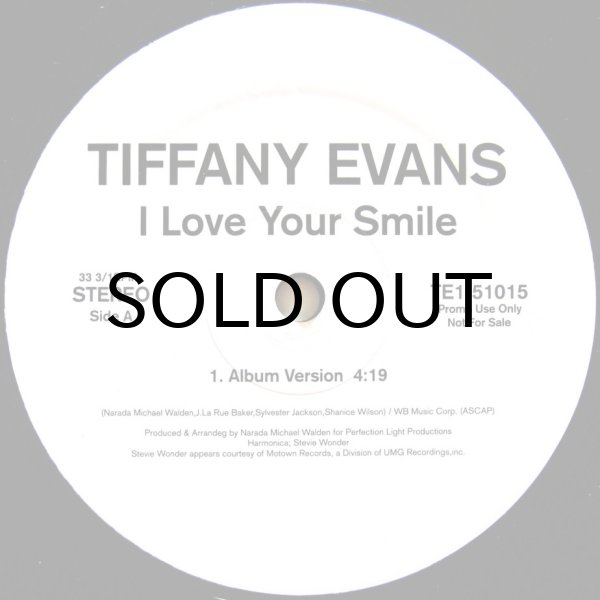 画像1: TIFFANY EVENS / I LOVE YOUR SMILE