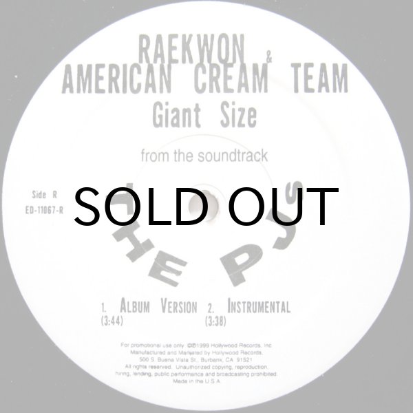 画像1: RAEKWON & AMERICAN CREAM TEAM / GIANT SIZE