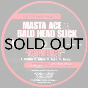 画像: MASTA ACE & BALD HEAD SLICK / CONFLICT