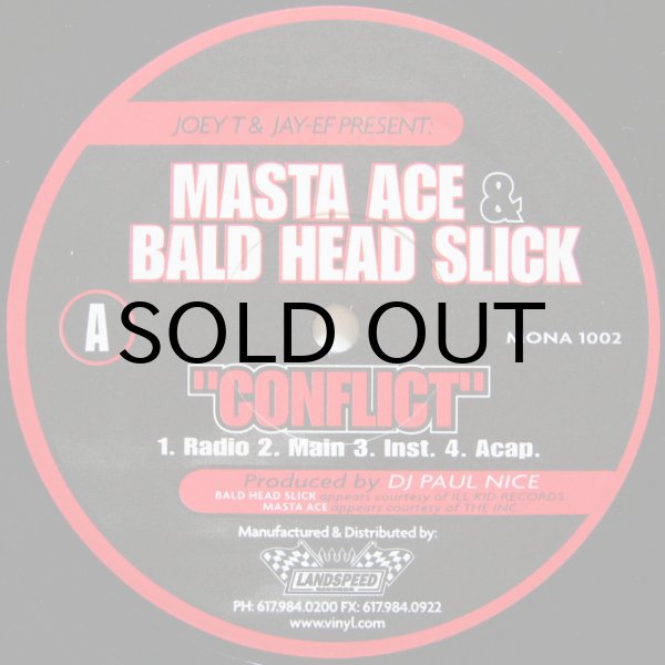 画像1: MASTA ACE & BALD HEAD SLICK / CONFLICT