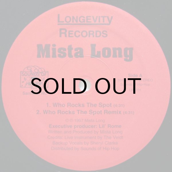 画像1: MISTA LONG / WHO ROCKS THE SPOT