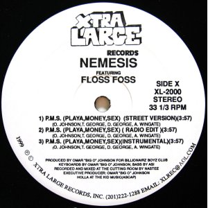 画像: NEMESIS / P.M.S.（PLAYA, MONEY, SEX）