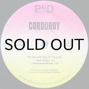 画像: CORDUROY / THE GENERAL（TOP OF THE LINE）