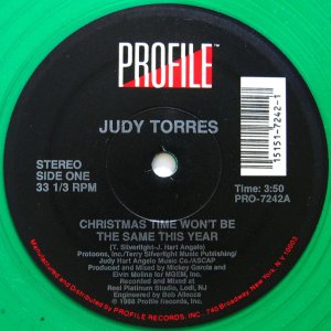 画像: JUDY TORRES / CHRISTMAS TIME WON'T BE THE SAME THIS YEAR