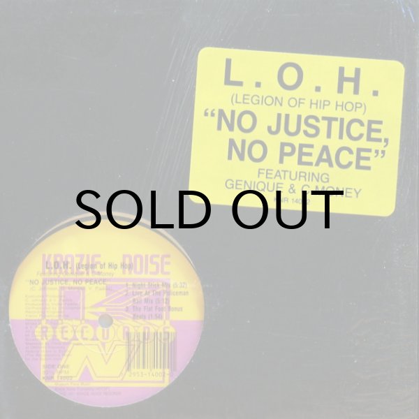 画像2: L.O.H.（LEGION OF HIP HOP）/ NO JUSTICE NO PEACE