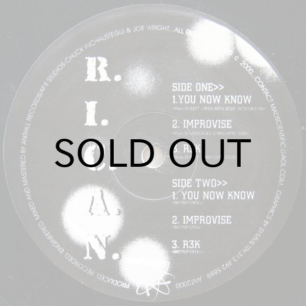 画像1: R.I.C.A.N. / YOU NOW KNOW