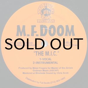 画像: M.F. DOOM / THE M.I.C.