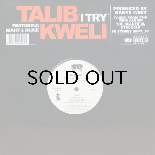 画像2: TALIB KWELI feat. MARY J. BLIGE / I TRY
