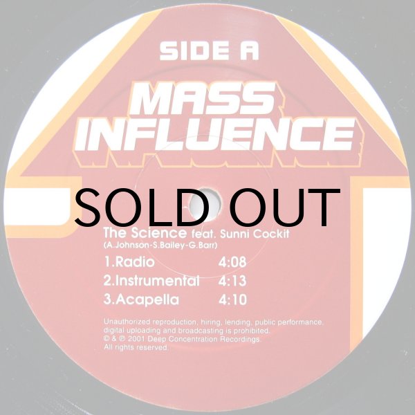 画像1: MASS INFLUENCE / THE SCIENCE