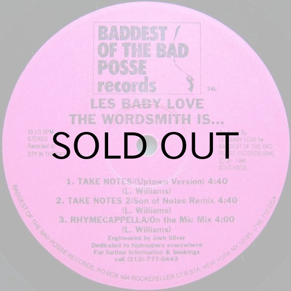 画像1: LES BABY LOVE / THE WORDSMITH IS...