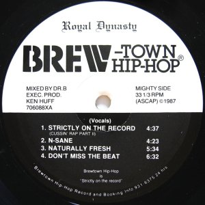 画像: ROYAL DYNASTY / STRICTLY ON THE RECORD