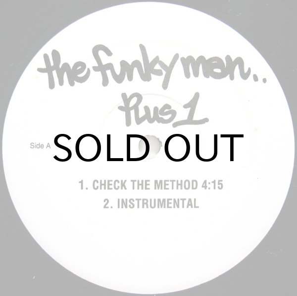 画像1: THE FUNKY MAN... PLUS ONE / CHECK THE METHOD