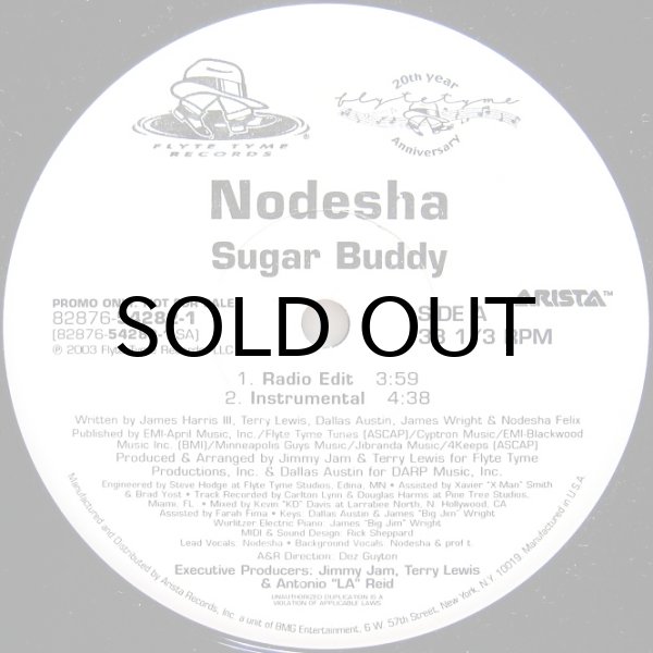 画像1: NODESHA / SUGAR BUDDY