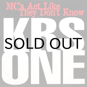 画像: KRS-ONE / MC'S ACT LIKE THEY DON'T KNOW