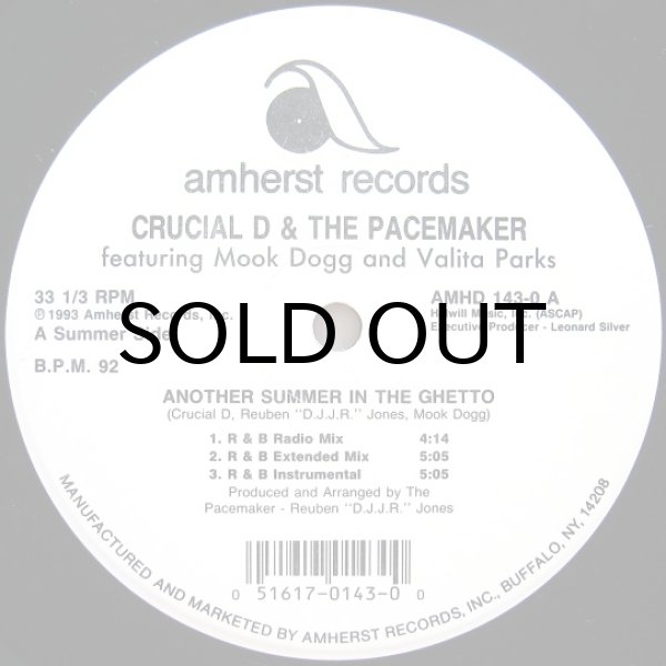 画像1: CRUCIAL D & THE PACEMAKER / ANOTHER SUMMER IN THE GHETTO