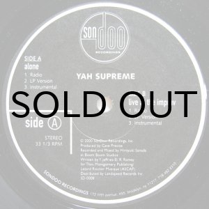 画像: YAH SUPREME / ALONE