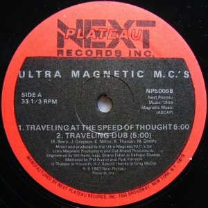 画像: ULTRAMAGNETIC M.C.'S / TRAVELING AT THE SPEED OF THOUGHT