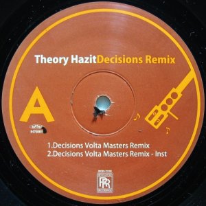 画像: THEORY HAZIT / DECISIONS REMIX