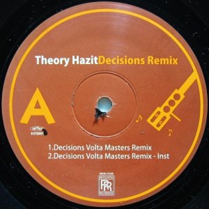 画像: THEORY HAZIT / DECISIONS REMIX