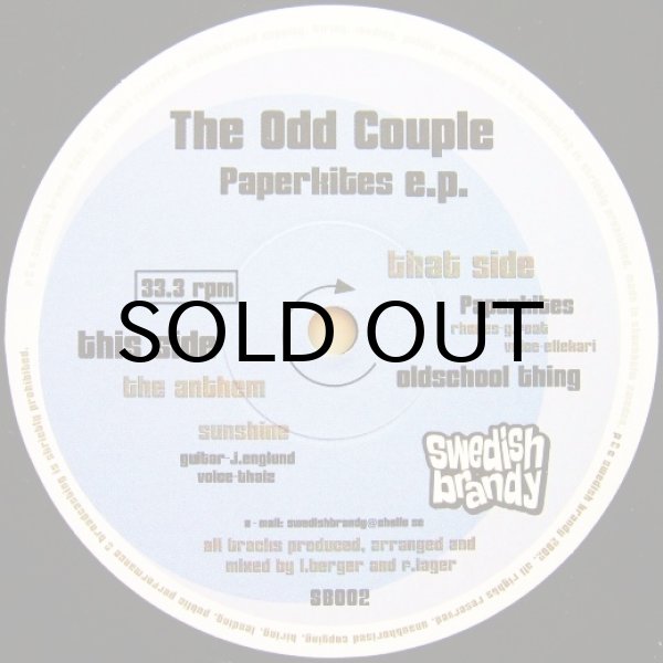 画像1: THE ODD COUPLE / PAPERKITES E.P.